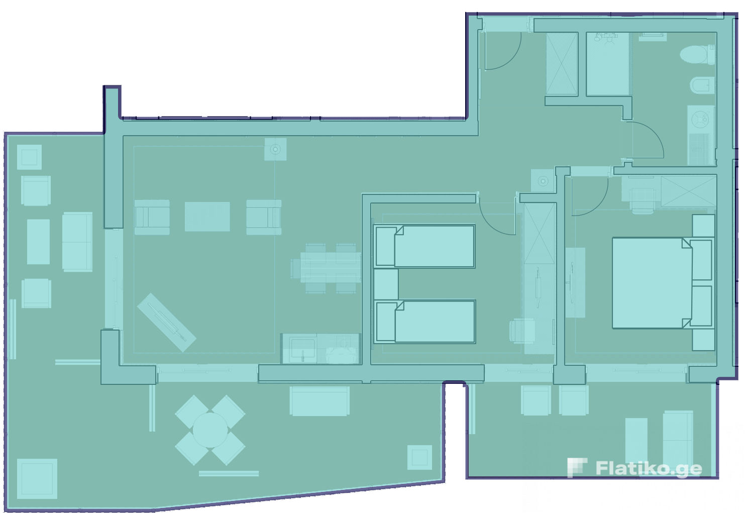 2-Bedroom Block 11