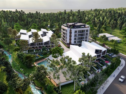 Dreamland Oasis in Chakvi - Flatiko — Real Estate in Georgia