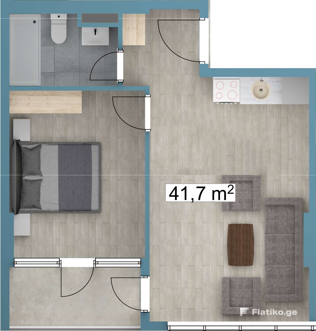 1-Bedroom