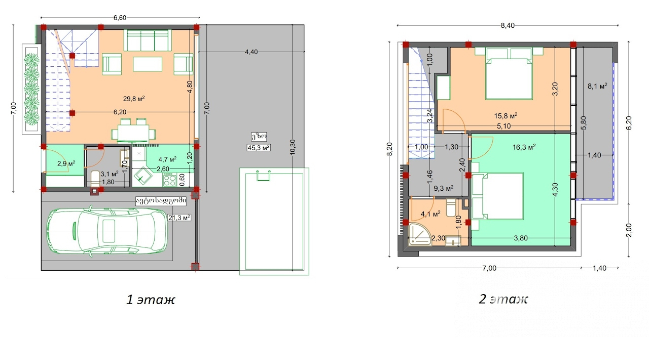 Two floors Villa
